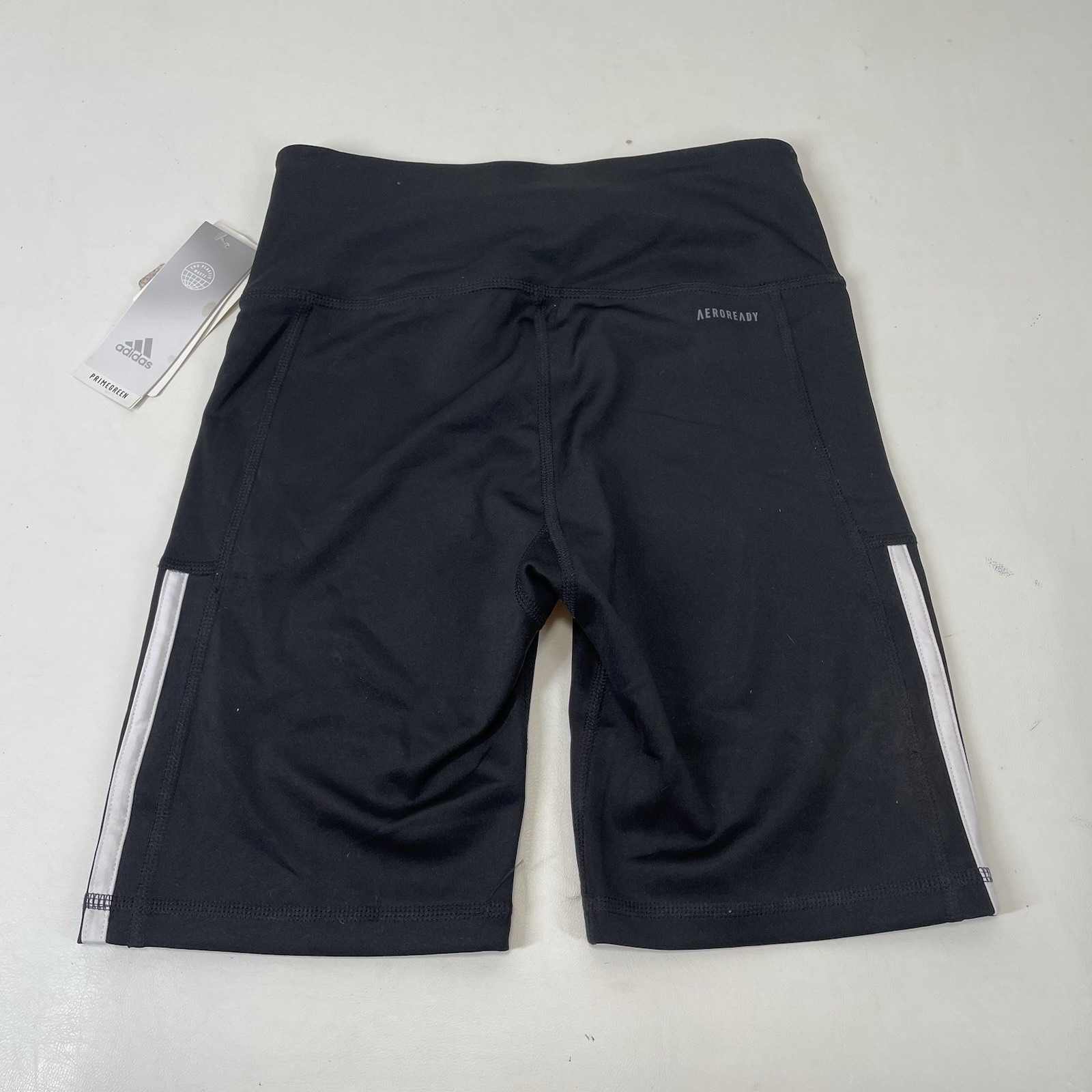 Adidas Primegreen Aeroready Tight Shorts Womens Size S Black Nwt